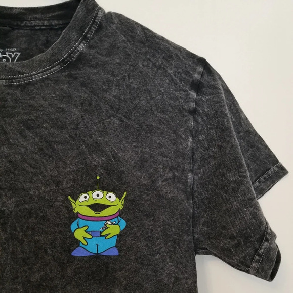 Disney Toy Story Distressed Black Tee - Picture 3 of 5